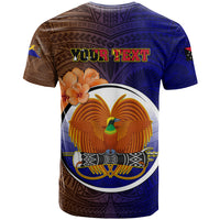 Personalized Papua New Guinea Manus Province T Shirt Mix Coat Of Arms Polynesian Pattern LT05 - Polynesian Pride
