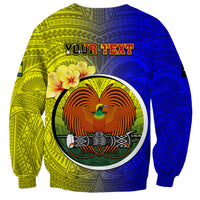 Personalized Papua New Guinea Morobe Province Sweatshirt Mix Coat Of Arms Polynesian Pattern LT05 - Polynesian Pride