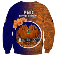 Papua New Guinea New Ireland Province Sweatshirt Mix Coat Of Arms Polynesian Pattern LT05 - Polynesian Pride