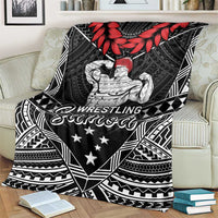 Samoa Wrestling Blanket Samoan Wrestler Ulafala Style
