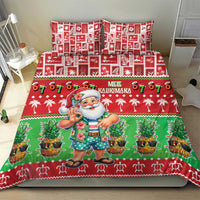 Mele Kalikimaka Hawaii Christmas Bedding Set Funny Santa 67 Gen Alpha Slang LT05 - Polynesian Pride