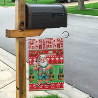 Mele Kalikimaka Hawaii Christmas Garden Flag Funny Santa 67 Gen Alpha Slang LT05 - Polynesian Pride
