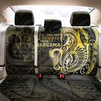 Sarcoma Awareness Back Car Seat Cover You Are Stronger Than Sarcoma
