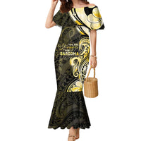 Sarcoma Awareness Family Matching Mermaid Dress and Hawaiian Shirt You Are Stronger Than Sarcoma