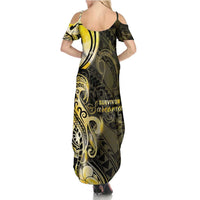 Sarcoma Awareness Family Matching Summer Maxi Dress and Hawaiian Shirt You Are Stronger Than Sarcoma