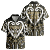 Custom Aotearoa Waikato Tainui Kid Hawaiian Shirt Maori Tribal Pattern LT05 - Polynesian Pride