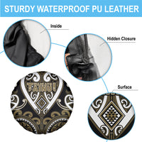 Aotearoa Waikato Tainui Spare Tire Cover Maori Tribal Pattern