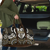 Aotearoa Waikato Tainui Travel Bag Maori Tribal Pattern
