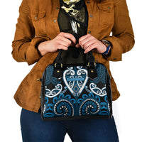 Aotearoa Ngati Kahungunu Shoulder Handbag Maori Tribal Pattern