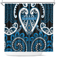 Aotearoa Ngati Kahungunu Shower Curtain Maori Tribal Pattern