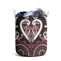 Aotearoa Te Arawa Laundry Basket Maori Tribal Pattern