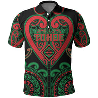 Custom Aotearoa Ngai Tuhoe Polo Shirt Maori Tribal Pattern