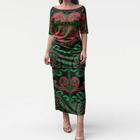 Custom Aotearoa Ngai Tuhoe Puletasi Maori Tribal Pattern