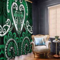 Aotearoa Ngati Maniapoto Window Curtain Maori Tribal Pattern