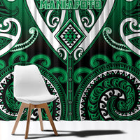 Aotearoa Ngati Maniapoto Window Curtain Maori Tribal Pattern
