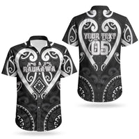 Custom Aotearoa Ngati Raukawa Couples Matching Mermaid Dress and Hawaiian Shirt Maori Tribal Pattern