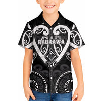 Custom Aotearoa Ngati Raukawa Hawaiian Shirt Maori Tribal Pattern LT05 - Polynesian Pride