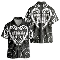 Custom Aotearoa Ngati Raukawa Kid Hawaiian Shirt Maori Tribal Pattern LT05 - Polynesian Pride