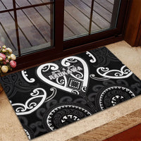 Aotearoa Ngati Raukawa Rubber Doormat Maori Tribal Pattern