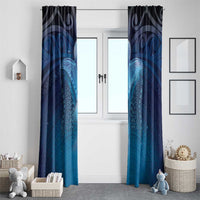 Polynesia Manta Ray Window Curtain Let's The Sea Set You Free - Polynesian Pride