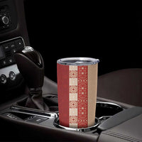 Papua New Guinea Tumbler Cup Oro Tapa Pattern