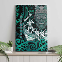 New Zealand Waka Racing Canvas Wall Art Maori Warriors