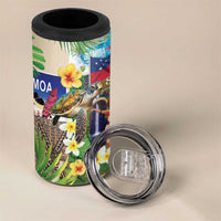Samoa Culture 4 in 1 Can Cooler Tumbler Embracing The Spirit