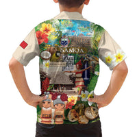 Samoa Culture Family Matching Tank Maxi Dress and Hawaiian Shirt Embracing The Spirit