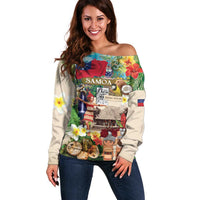 Samoa Culture Off Shoulder Sweater Embracing The Spirit