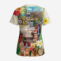 Samoa Culture Scrub Top Embracing The Spirit LT05 - Polynesian Pride
