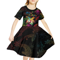 Hawaii Pride Kid Short Sleeve Dress Aloha Is Aloha