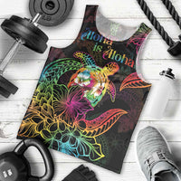 Hawaii Pride Men Tank Top Aloha Is Aloha