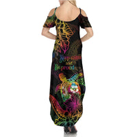 Hawaii Pride Summer Maxi Dress Aloha Is Aloha