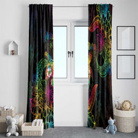 Hawaii Pride Window Curtain Aloha Is Aloha