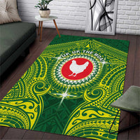 American Samoa Manua Cession Day Area Rug Up Up The Moa