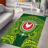 American Samoa Manua Cession Day Area Rug Up Up The Moa