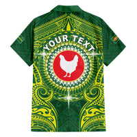 Personalized American Samoa Manua Cession Day Family Matching Off The Shoulder Long Sleeve Dress and Hawaiian Shirt Up Up The Moa