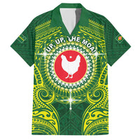 Personalized American Samoa Manua Cession Day Hawaiian Shirt Up Up The Moa