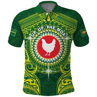 Personalized American Samoa Manua Cession Day Polo Shirt Up Up The Moa