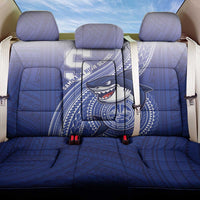 Samoana High School Back Car Seat Cover Polynesian Tribal Shark LT05 One Size Blue - Polynesian Pride