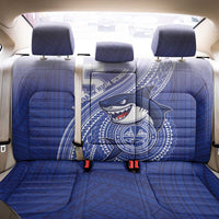 Samoana High School Back Car Seat Cover Polynesian Tribal Shark LT05 - Polynesian Pride