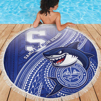 Samoana High School Beach Blanket Polynesian Tribal Shark