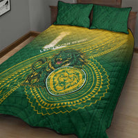 Leone High School Quilt Bed Set Leone Lion