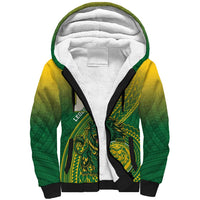 Personalized Leone High School Sherpa Hoodie Leone Lion