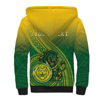 Personalized Leone High School Sherpa Hoodie Leone Lion
