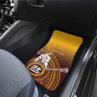 Tafuna High School Car Mats Polynesian Warrior