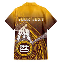 Personalized Tafuna High School Hawaiian Shirt Polynesian Warrior LT05 - Polynesian Pride