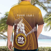 Personalized Tafuna High School Hawaiian Shirt Polynesian Warrior LT05 - Polynesian Pride