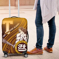 Tafuna High School Luggage Cover Polynesian Warrior
