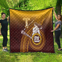 Tafuna High School Quilt Polynesian Warrior